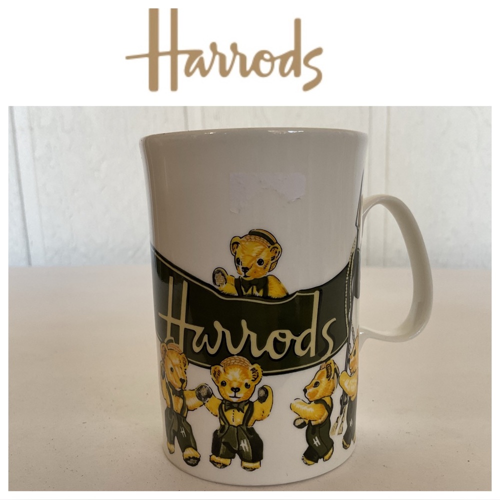 Harrods Fine bone China Teddy Bear Teacup
